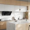 FR-SC2090 Cooker Hood Texture Black in Kitchen