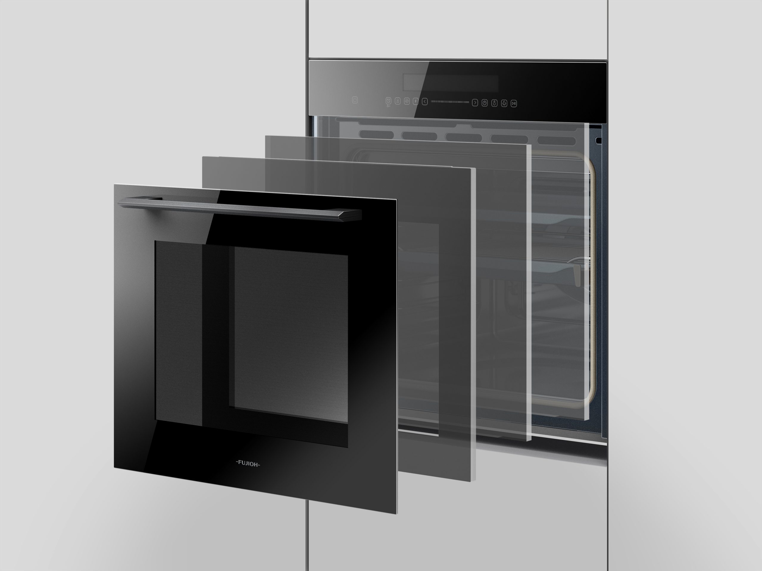 Plan 08 FUJIOH Oven FV-EL62 Pyrolytic Self-clean